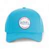 Casquette baseball avec patch rond brodé Colors