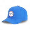 Casquette baseball avec patch rond brodé Colors