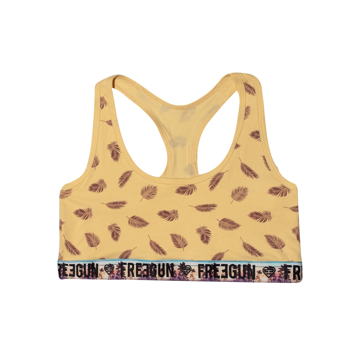 Brassière coton femme ceinture 3cm Plume Brassière coton femme ceinture 3cm Plume