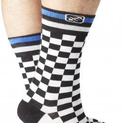 Lot de 4 Paires de Chaussettes de ville homme Fantaisie Racing