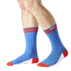 Lot de 4 Paires de Chaussettes de ville homme Fantaisie América