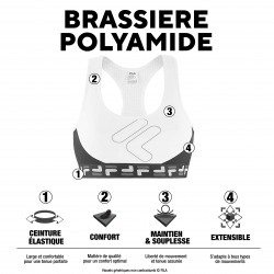 Brassière femme bicolore FU6110