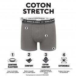 Boxer coton homme French