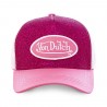 Casquette Trucker Von Dutch Flakes Rose Casquette Trucker Von Dutch Flakes Rose
