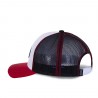 Casquette Trucker Colors Blanc et Rouge Casquette Trucker Colors Blanc et Rouge