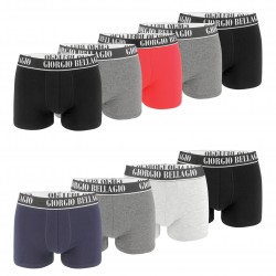 Lot de 9 Boxers coton homme Smart