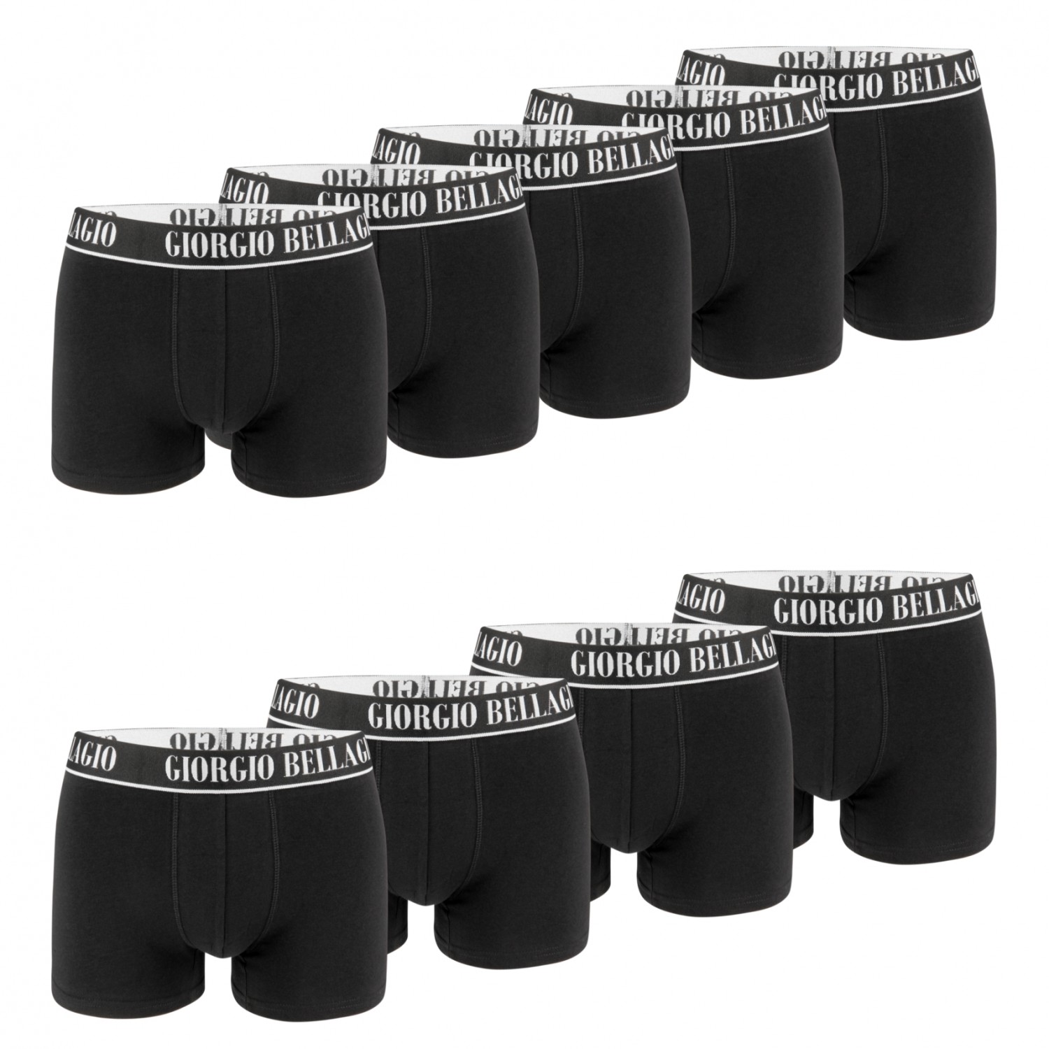 Lot de 9 Boxers coton homme Smart Lot de 9 Boxers coton homme Smart