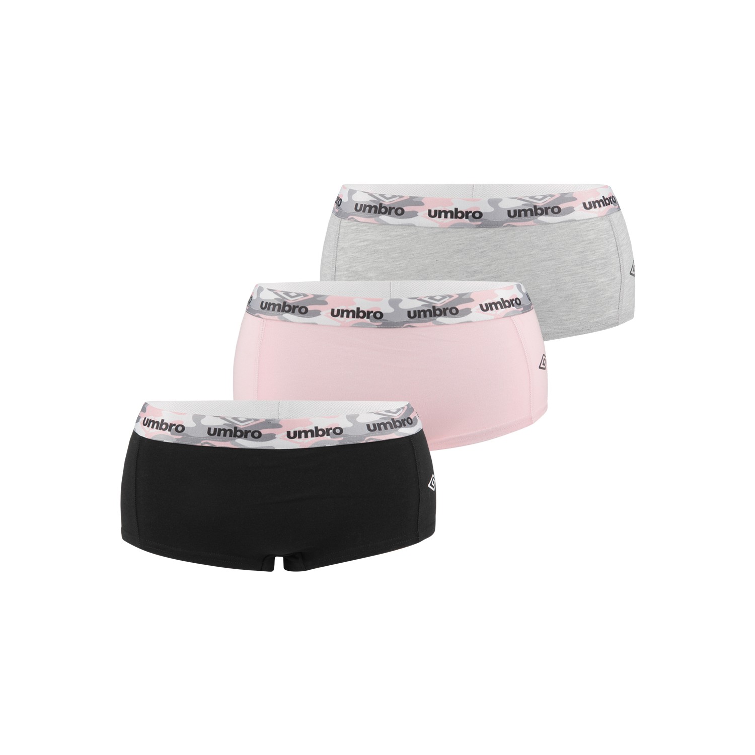 Lot de 3 Shortys coton femme Uni Lot de 3 Shortys coton femme Uni