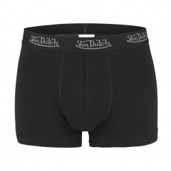 Lot de 4 Boxers Noirs Homme en Coton