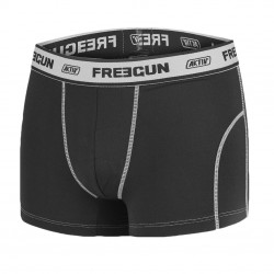 Lot de 3 Boxers Garçon Uni Noir