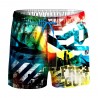 Boardshort court garçon ceinture tout élastiquée