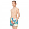 Boardshort court garçon ceinture tout élastiquée