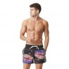 Boardshort homme  avec ceinture tout élastiquée Boardshort homme  avec ceinture tout élastiquée