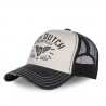 Casquette Trucker Homme Von Dutch Crew Ecru