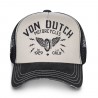 Casquette Trucker Homme Von Dutch Crew Ecru