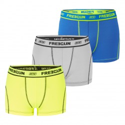 Lot de 3 Boxers garçon Aktiv Sport Uni