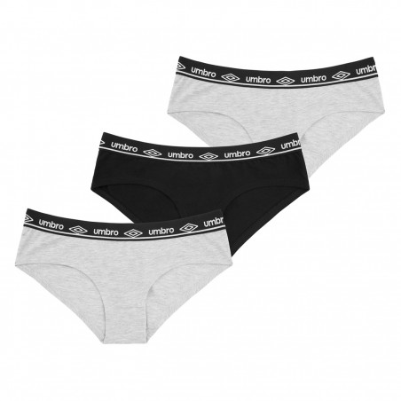 Lot de 3 Boxers coton femme Uni