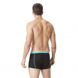 Boxer coton homme avec surpiqûres colorées