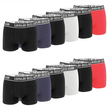 Lot de 12 Boxers coton homme Smart