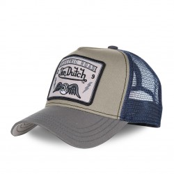 Casquette Trucker homme Square Flying Eye Bleu