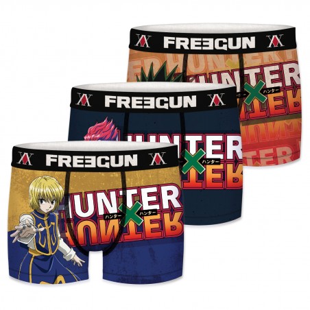 Lot de 3 Boxers enfant Hunter X Hunter