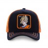 Casquette Dragon Ball Z Goku Saiyan Noir et Orange Casquette Dragon Ball Z Goku Saiyan Noir et Orange