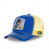 Casquette Dragon Ball Z Vegeta Bleu filet Jaune
