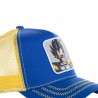Casquette Dragon Ball Z Vegeta Bleu filet Jaune