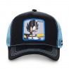 Casquette Dragon Ball Z Vegeta Noir filet Bleu