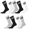 Lot de 9 Paires de Chaussettes Tennis homme assorties