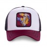 Casquette Dragon Ball Z Kame Blanc et Rouge  Casquette Dragon Ball Z Kame Blanc et Rouge