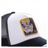 Casquette Dragon Ball Z Mâjin Vegeta Blanc et Noir  Casquette Dragon Ball Z Mâjin Vegeta Blanc et Noir