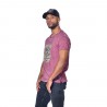 T-shirt col rond homme avec print Badge T-shirt col rond homme avec print Badge