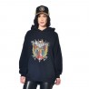 Sweat femme oversize avec capuche et print devant Song Sweat femme oversize avec capuche et print devant Song