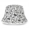 Bob Homme & Femme imprimé Street White