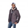 Veste en toile et print Warm