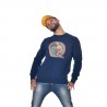Sweat col rond homme et print Bobby