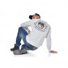 Sweat col rond homme et logo Bull Sweat col rond homme et logo Bull