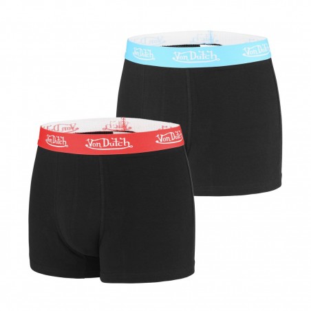 Lot de 2 Boxers coton homme Basic