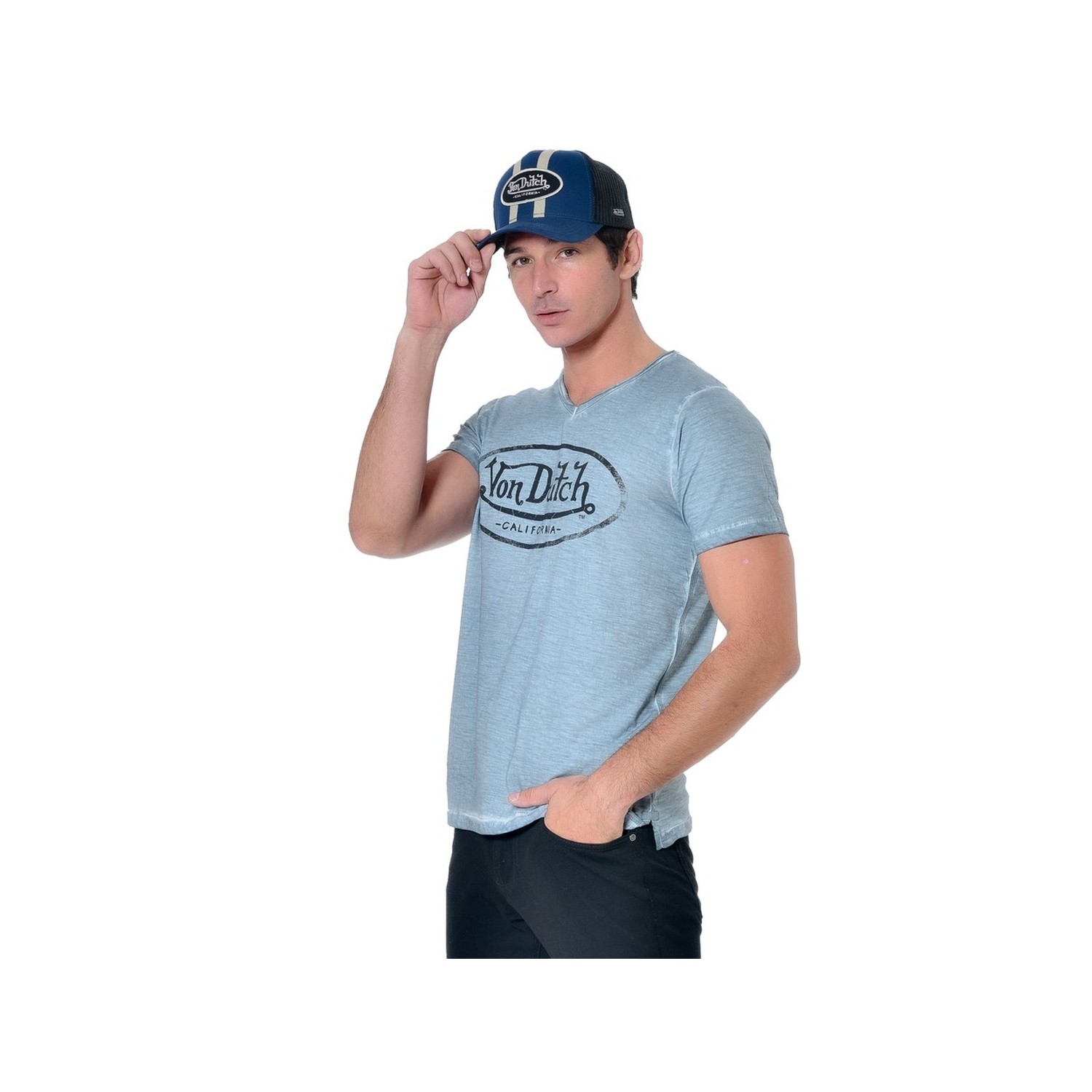 T-shirt homme col V Ron T-shirt homme col V Ron