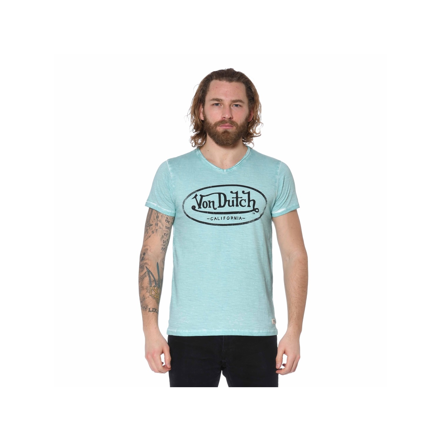 T-Shirt Col en V homme Ron