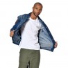 Veste homme zippée en denim et broderies dos Baker Veste homme zippée en denim et broderies dos Baker