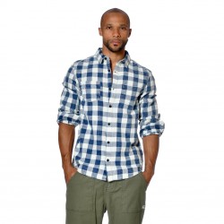 Chemise homme manches longues à carreaux Stanley