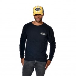 Sweat homme col rond imprimé devant et dos Spirit