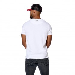 T-shirt homme col rond coupe droite imprimé devant Driver