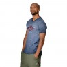 T-shirt homme col V coupe droite imprimé devant Ace T-shirt homme col V coupe droite imprimé devant Ace