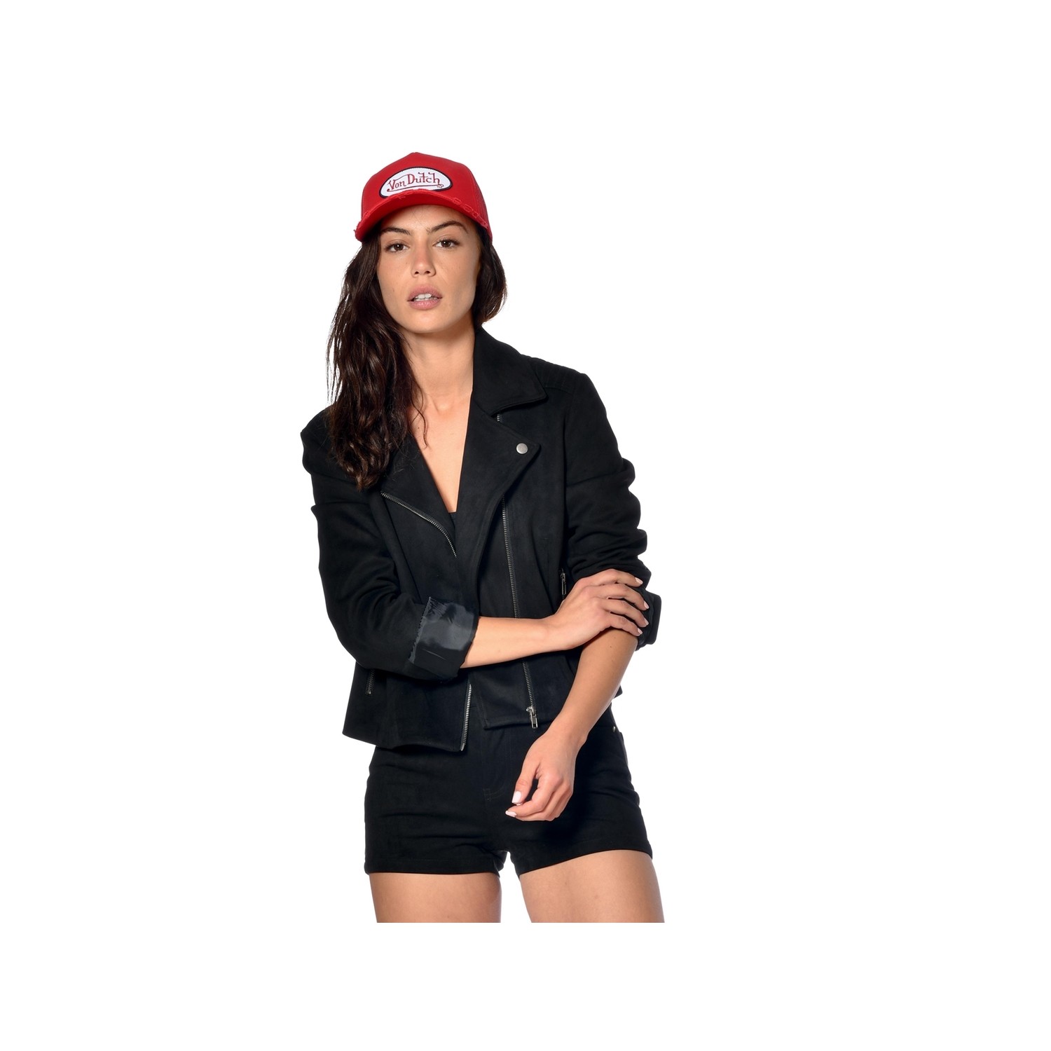 Veste femme effet Daim Perfecto Veste femme effet Daim Perfecto