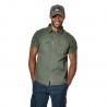 Chemise homme manches courtes poches poitrine Brent