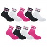 Lot de 9 Paires de Chaussettes Quarters femme modèle 9398 Lot de 9 Paires de Chaussettes Quarters femme modèle 9398