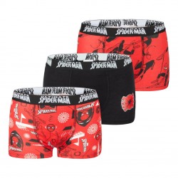 Lot de 3 Boxers coton garçon Spider